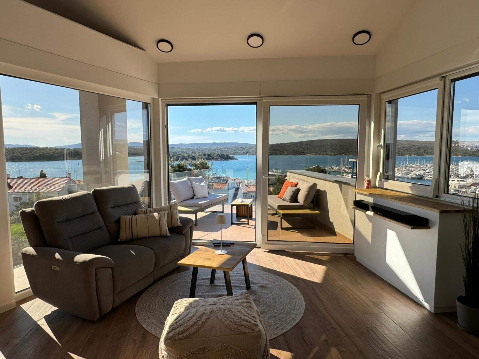 Panorama Penthouse Punat Exteriér fotografie
