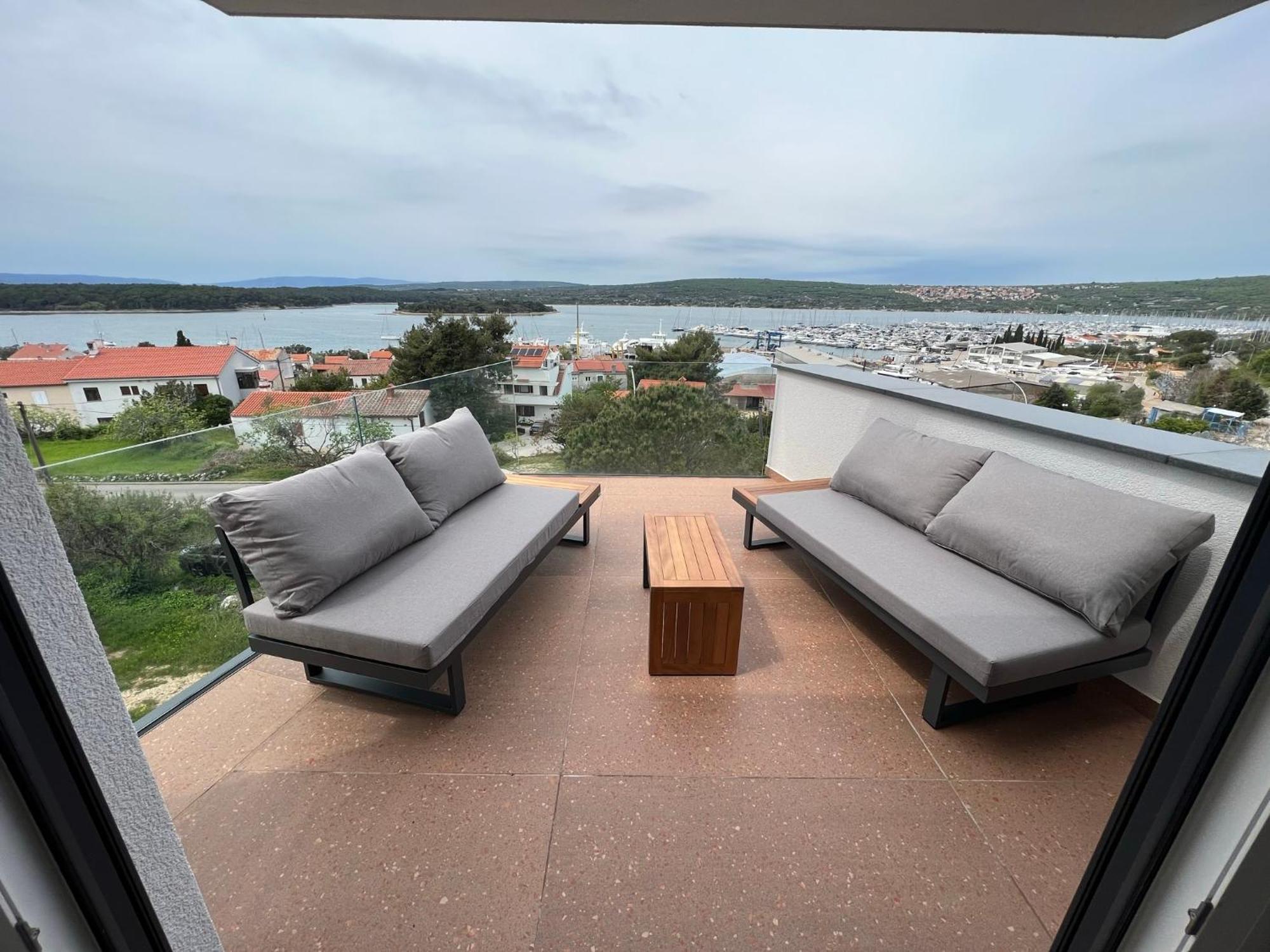 Panorama Penthouse Punat Exteriér fotografie