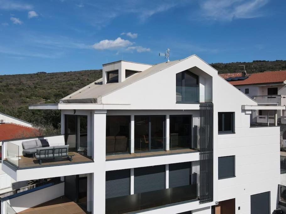 Panorama Penthouse Punat Exteriér fotografie